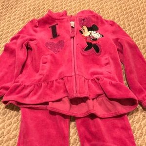 Disney warm up suit